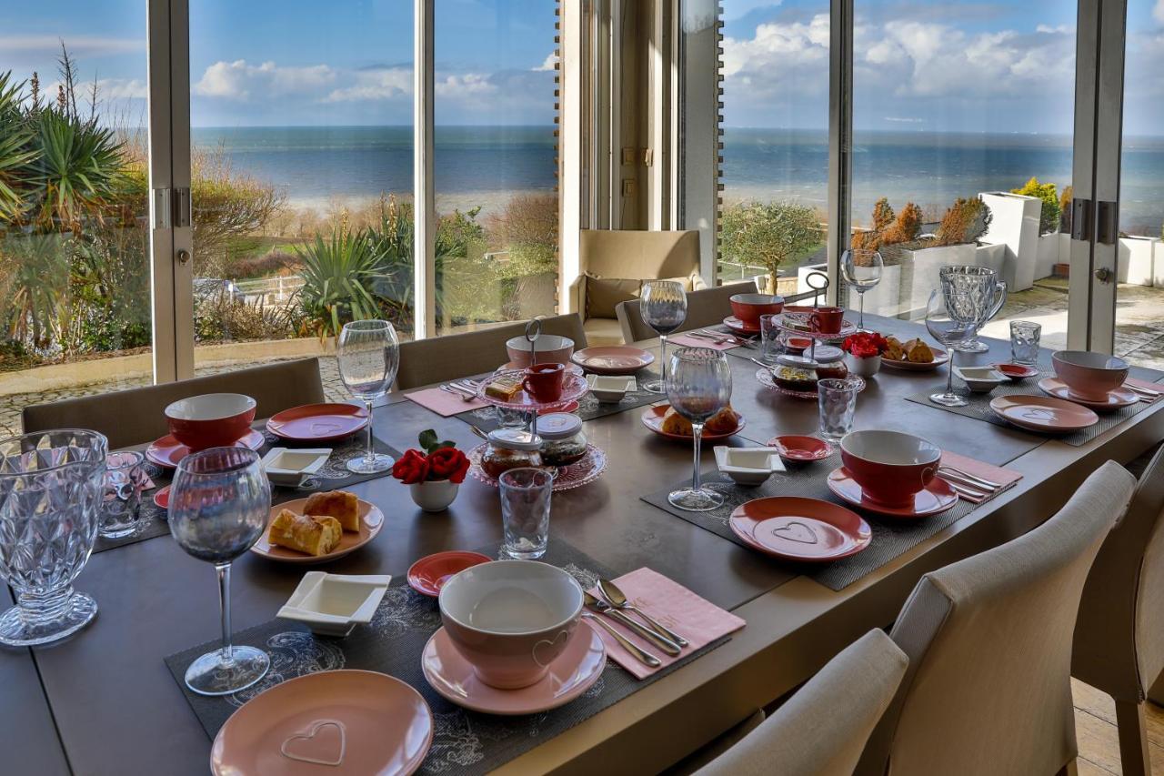Domaine Du Grand Bec Bed and Breakfast Villerville Eksteriør billede